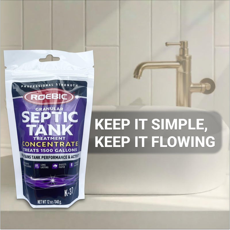Roebic K-37-BAG Granular Septic Tank Treatment Concentrate, 12-Ounce - Image 5